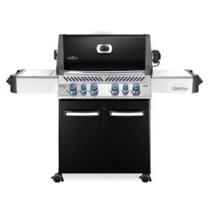 Napoleon Prestige® 500 RSIB Black Freestanding Gas Grill w/ Infrared Side and Rear Burners