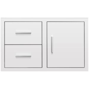 Summerset 36-Inch 2-Drawer & Door Combo